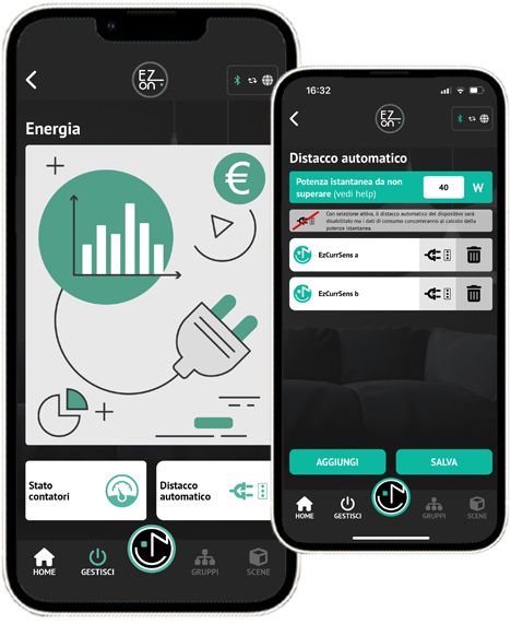 Gestisci i carichi con l'APP